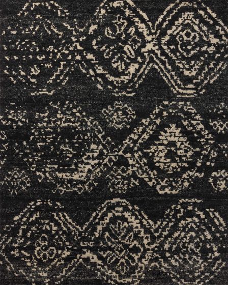 Meryl MEY-03 Black/Ivory Area Rug