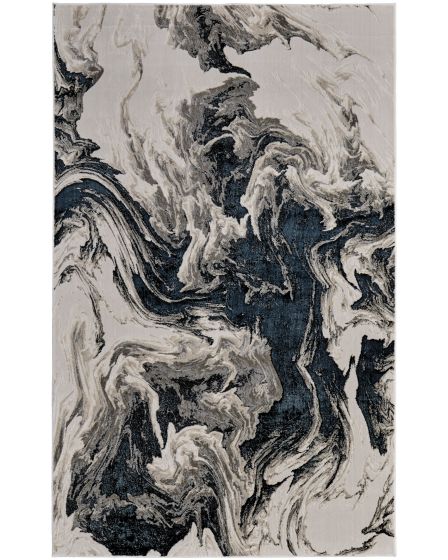 Micah 39LPF Ivory/Black/Taupe Rug