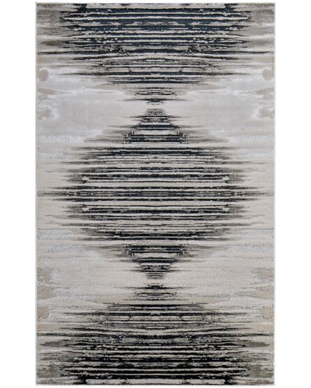 Micah 39LRF Black/Silver/Taupe Rug