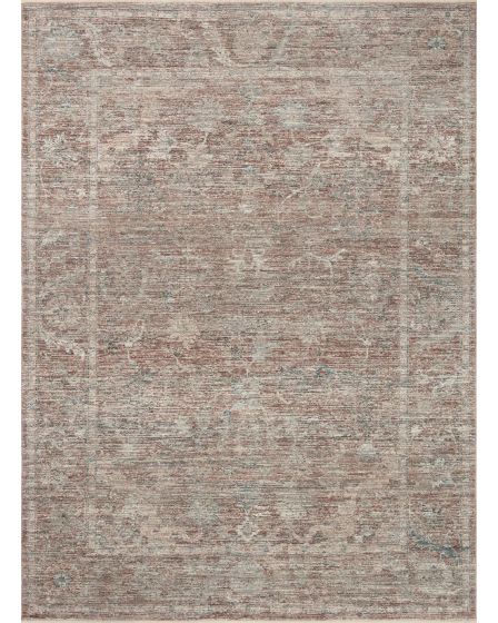 Millie MIE-04 Brick/Fog Area Rug