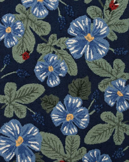 Minnie MIN-05 Navy Area Rug