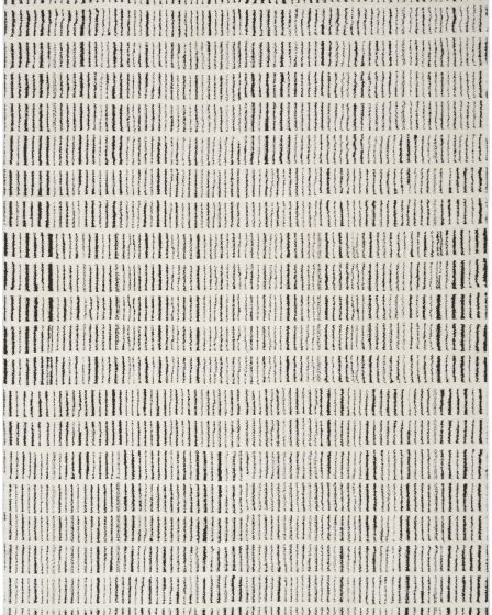 Modern Comfort MNC03 Ivory Black Area Rug