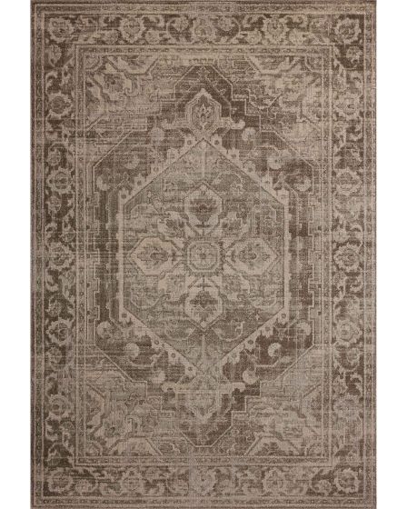 Mona MOA-01 Cocoa/Stone Area Rug