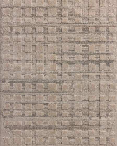 Monty MOT-06 Pebble/Beige Area Rug