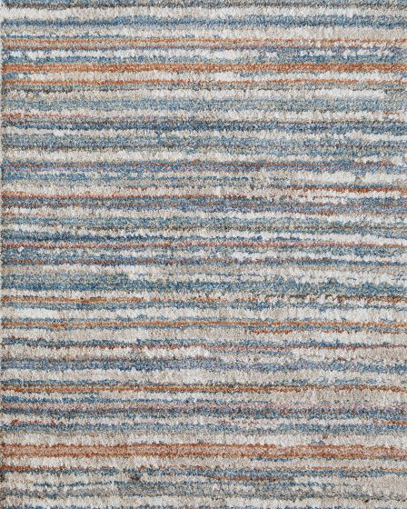 Mynka 39IEF Ivory/Blue/Orange Rug