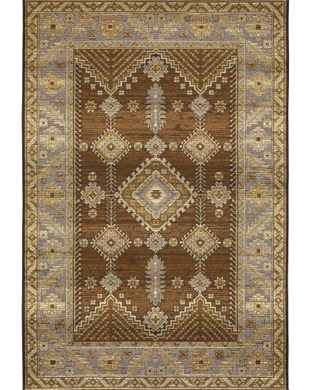 Naples 1441X Brown/Blue Area Rug