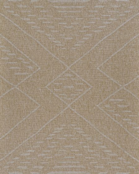 Naturalistic Rattan Natural/Cream Area Rug