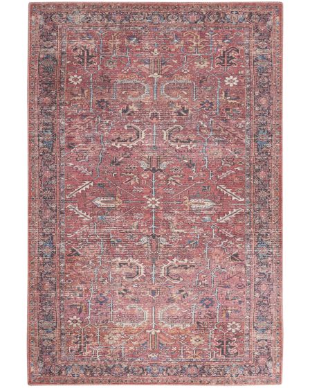 New Concept Washables SR102 Brick 2'x3'9" Area Rug