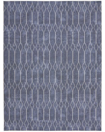 New Concept Washables SR107 Navy 2'x3'9" Area Rug