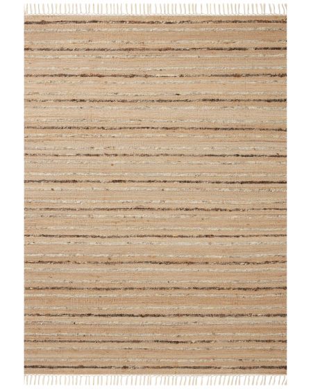 Nico NIC-01 Natural/Bark Area Rug