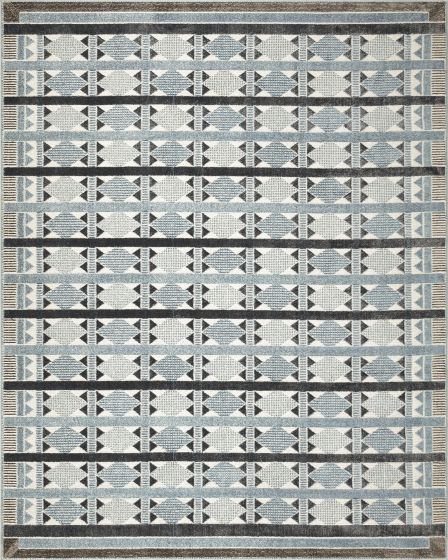 Nordic NRC06 Blue 4'x6' Area Rug