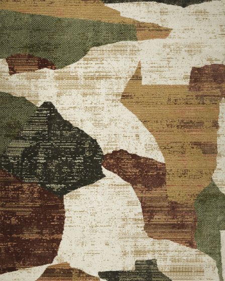 Nordic NRC18 Beige Multi 4'x6' Area Rug