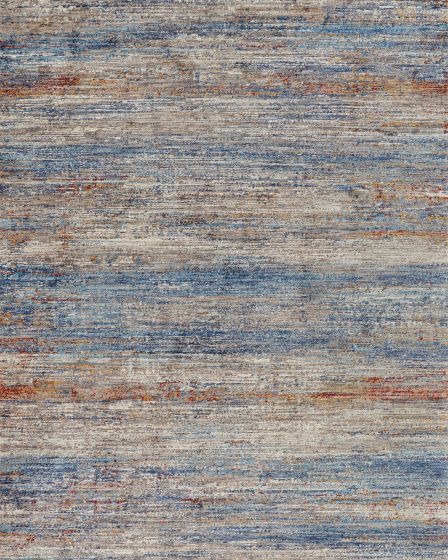Nostalgia Mystic Denim Tawny Area Rug