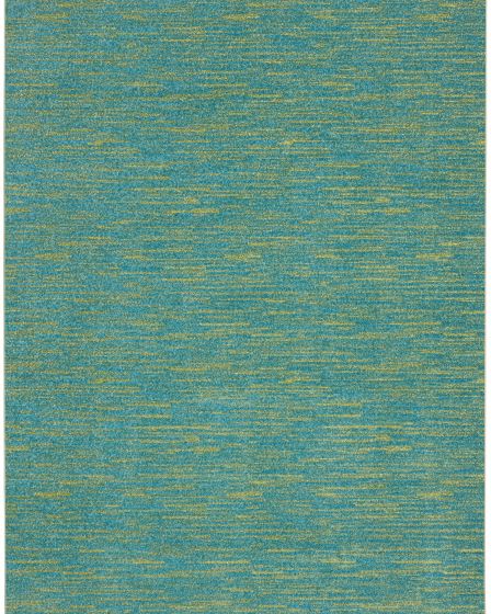 Nourison Essentials NRE01 Blue Green Rug