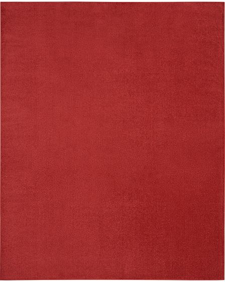 Nourison Essentials NRE01 Brick Red Rug