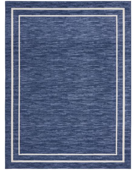 Nourison Essentials NRE02 Navy/Ivory Rug