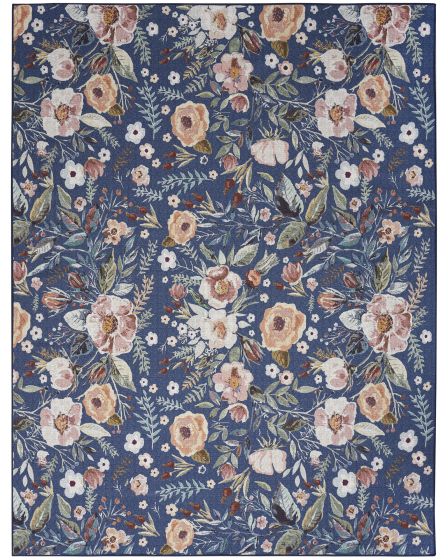 Nourison Washables NWB01 Navy Rug