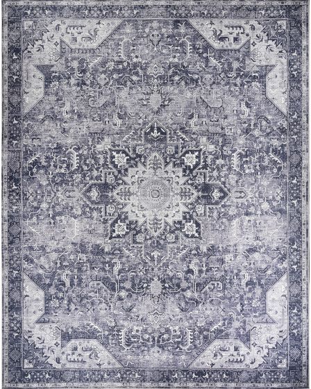 Nourison Washables NWB15 Charcoal Rug
