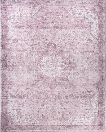 Nourison Washables NWB15 Pink Area Rug