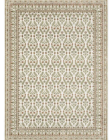 Andorra 3717A Ivory 1'10"x3'2" Area Rug