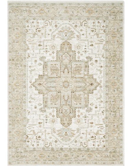 Lola LLA01 Beige 2'7"x7'7" Runner Rug