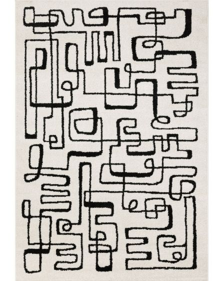 Quinn QUI11 Beige 2'x7' Runner Rug