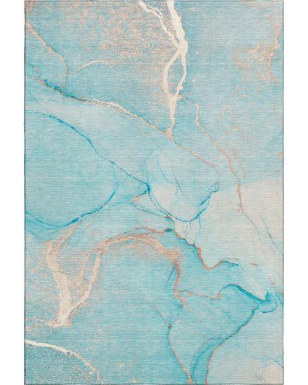 Odyssey OY7 Teal Area Rug