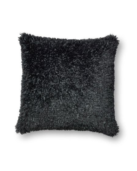 P0045 Black 22"x22" Pillow