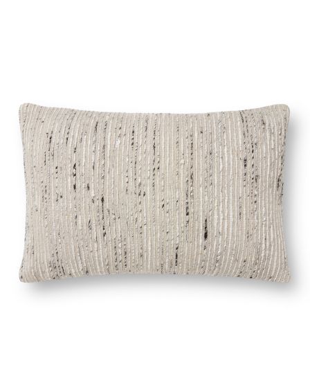 P0242 Silver/Multi 13"x21" Pillow
