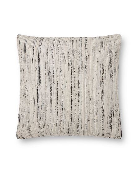 P0242 Silver/Multi 22"x22" Pillow