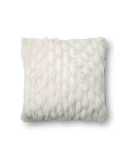 P0265 White 22"x22" Pillow