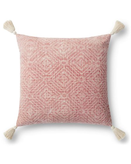 P0621 Pink 22"x22" Pillow