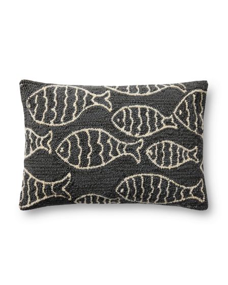 P0908 Grey 16"x26" Pillow