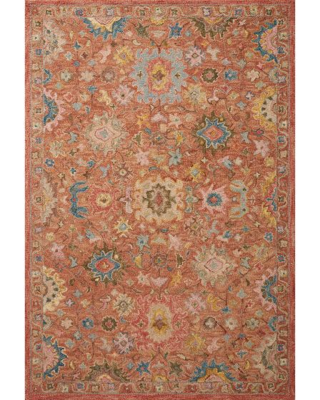 Padma PMA-05 Terracotta/Multi Area Rug