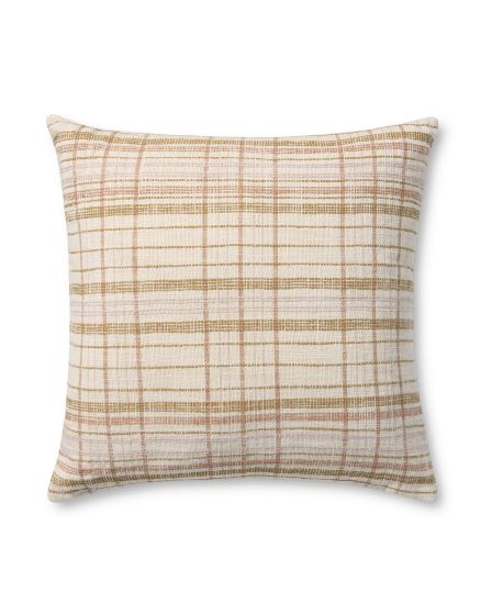 Avalon PAL0052 Wheat/Multi 22" Pillow