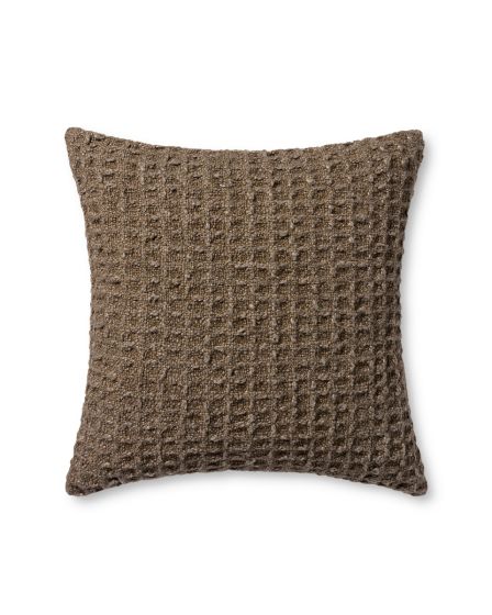 Alinah PAL0056 Brown 22" Pillow