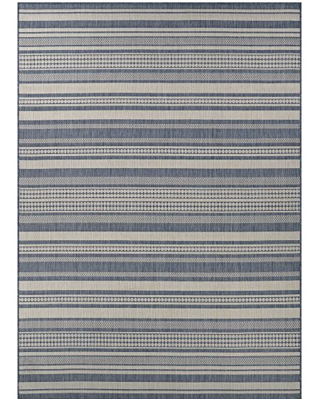 Palo Santo Bacalar Pool Blue 5'3"x7'6" Area Rug