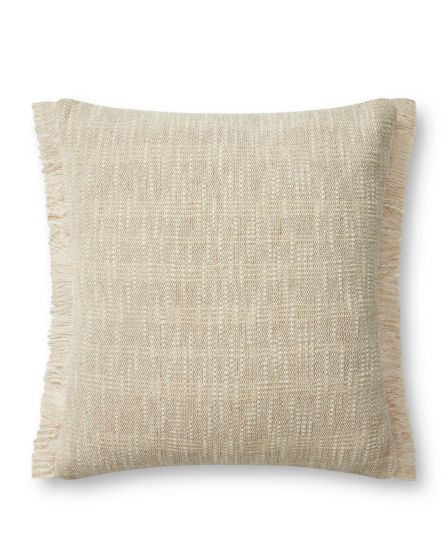 Bella PAR0008 Sand/Natural 18''x18'' Pillow