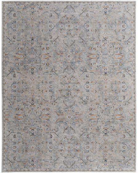 Pasha 39M6F Ivory/Blue/Tan Area Rug