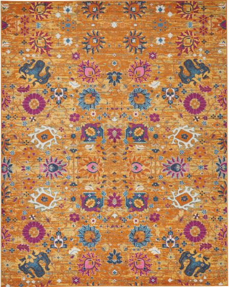 Passion PSN01 Sunburst Area Rug