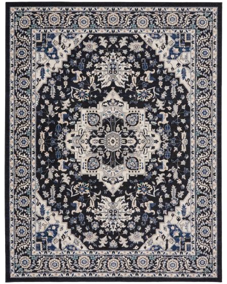 Passion PSN33 Black Ivory Area Rug
