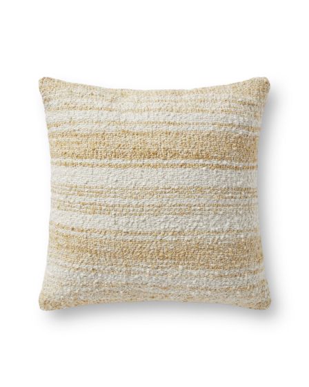 PCJ0001 Gold/Ivory 18"x18" Pillow