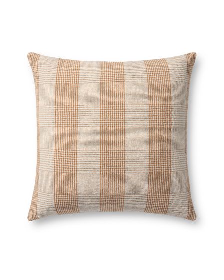Auggie PCJ0021 Orange/White 22" Pillow