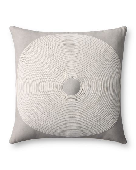 PLL0035 Taupe/Natural 18" Pillow