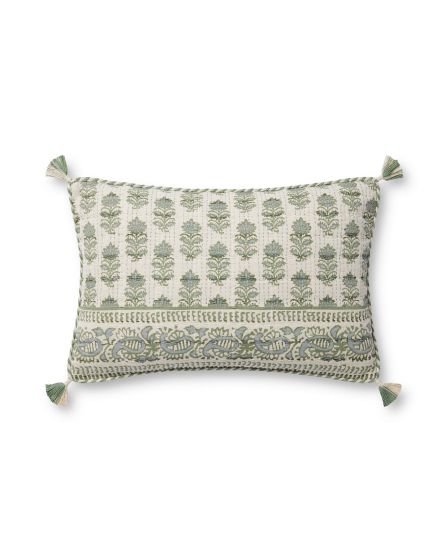 PLL0113 Sage/Ivory 13"x21" Pillow