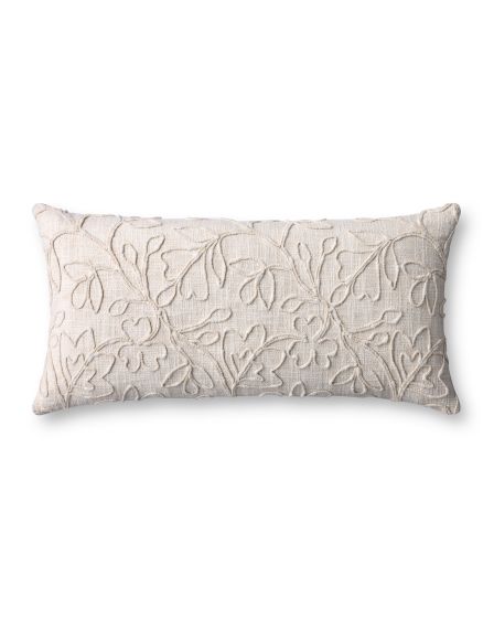 PLL0127 Natural 12"x27" Lumbar Pillow