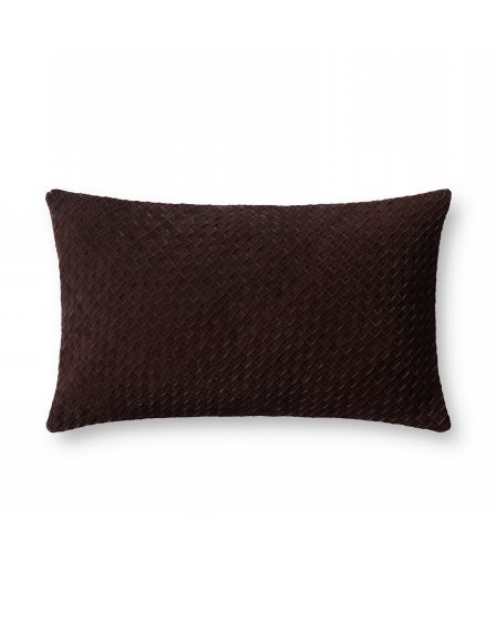 PLL0129 Brown 13"x21" Lumbar Pillow