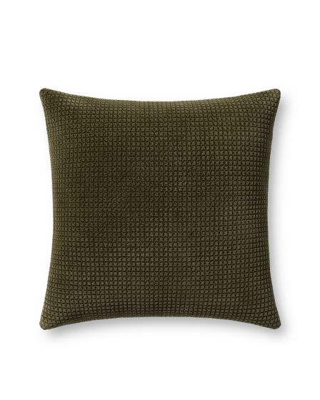 PLL0130 Dark Olive 22" Pillow