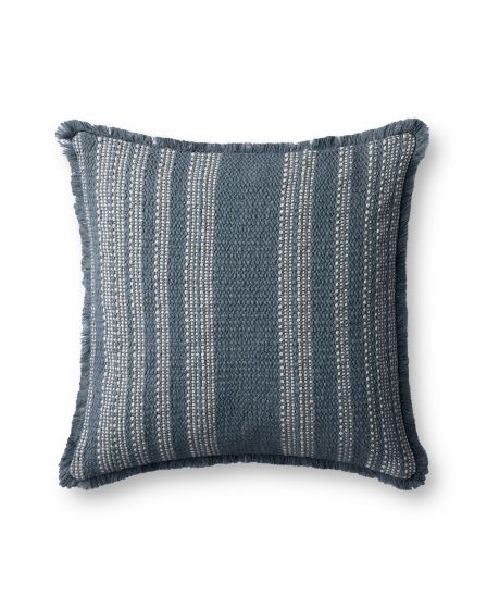 PLL0131 Blue/Ivory 20"x20" Pillow