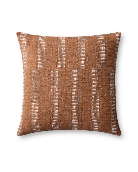 PLL0135 Rust/Ivory 22" Pillow